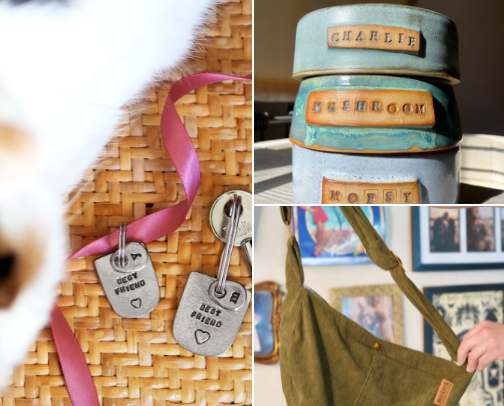 the pup edit 🖤 cover photo collage