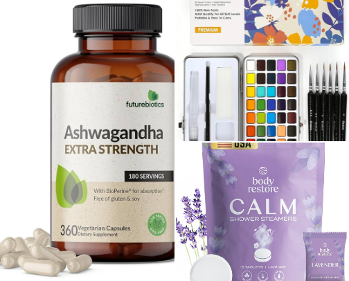 My Anxiety Friendly Daily Essentials cover photo collage