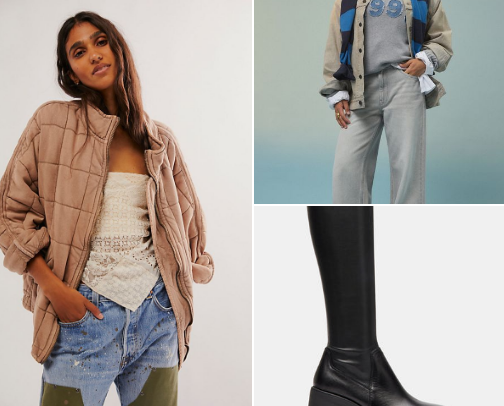 cool girl autumn/fall aesthetic 🍂 cover photo collage