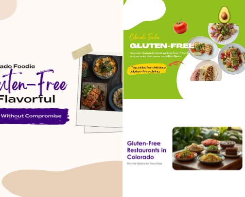 Colorado Restaurants with Great Gluten-Free Options cover photo collage