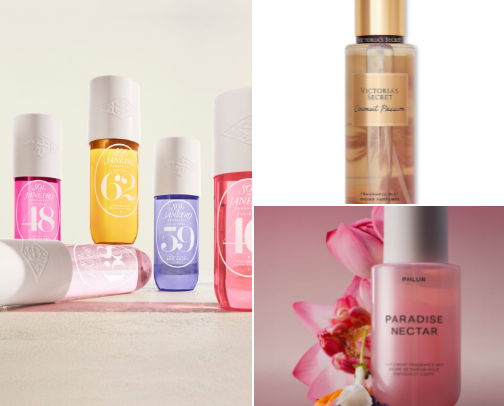 Scents that will turn heads when you pass by them. cover photo collage