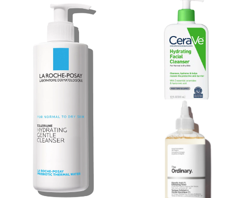 Best acne products🎀 cover photo collage