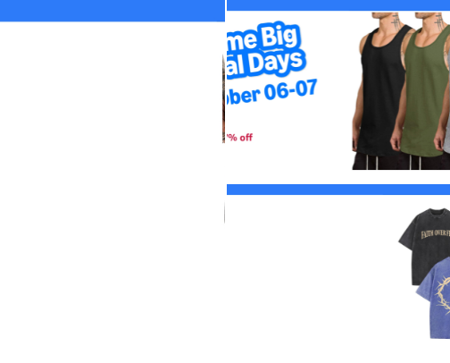 Men’s Workout Clothes cover photo collage
