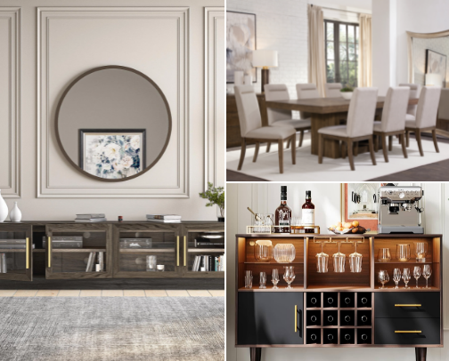 Luxe Mid-Century Modern Furniture cover photo collage