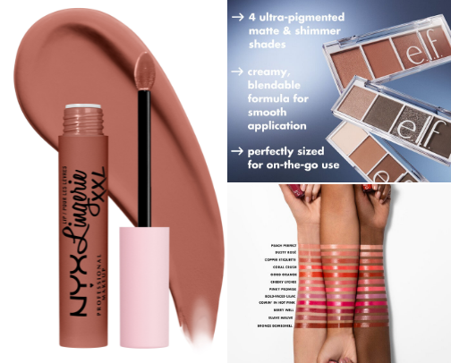 go-to makeup products cover photo collage