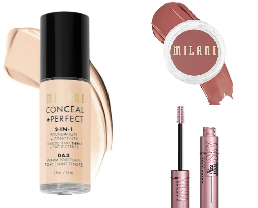 Affordable Clean Girl Daily Makeup Routine cover photo collage