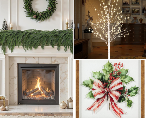2026 Christmas Decor List cover photo collage