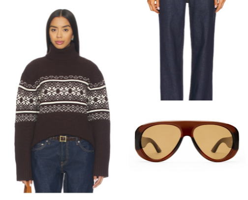 Ski Town Girlie cover photo collage