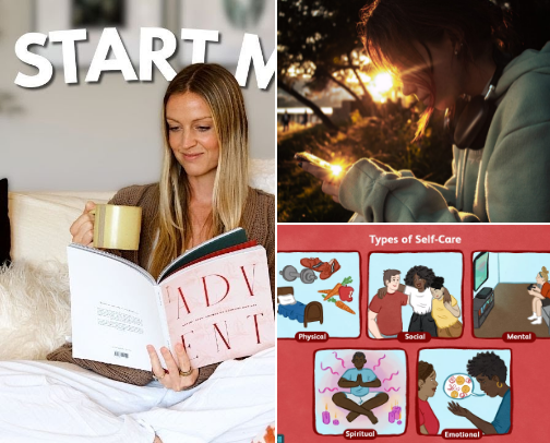 Lifestyle and self cover photo collage