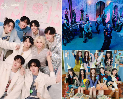 K-POP Groups to stan if you’re a beginner 🎶💕 cover photo collage