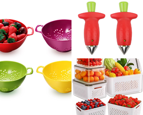 Berry Season Must-Haves + Recipes cover photo collage