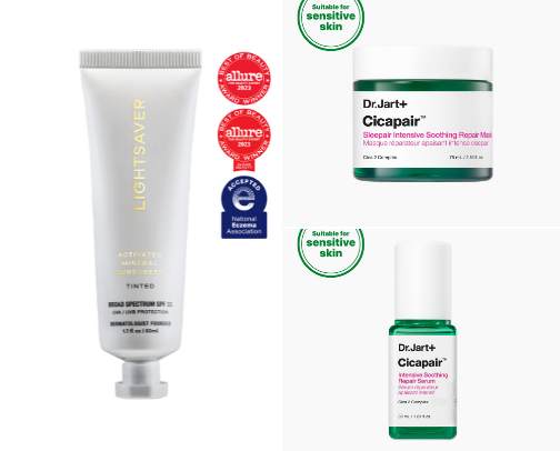 My favorite beauty recs cover photo collage