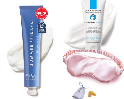 Pack Light, Glow Right - My Beauty Travel Essentials cover photo collage