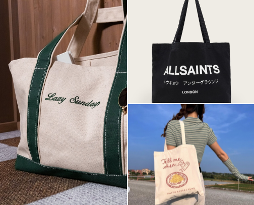 Tote Bags Worth Carrying Everywhere cover photo collage
