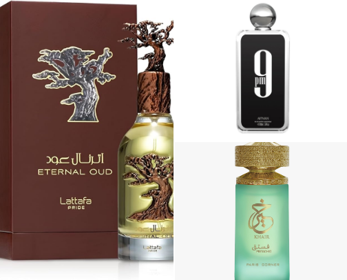 Viral Arabian Perfumes & Luxury Dupes ✨ cover photo collage