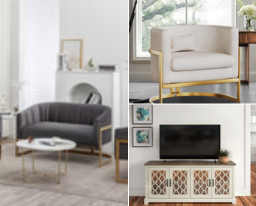 Home furnishing and decor! cover photo collage