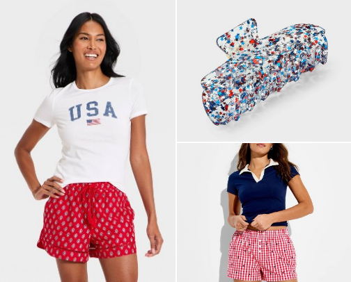 Great 4th of July 'fit ideas for Women! cover photo collage