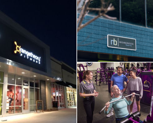 Workout places cover photo collage