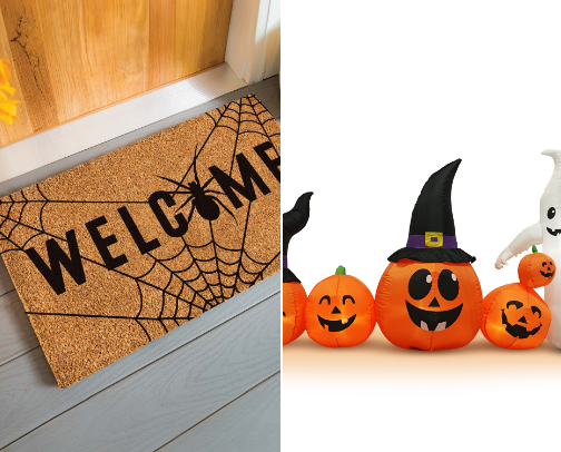 Haunts & Fits For Halloween cover photo collage
