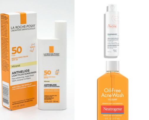 skincare basics! cover photo collage