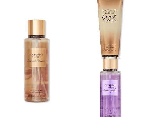 Victoria's Secret Body Care cover photo collage