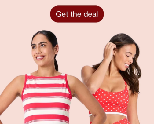 Target Active Wear cover photo collage