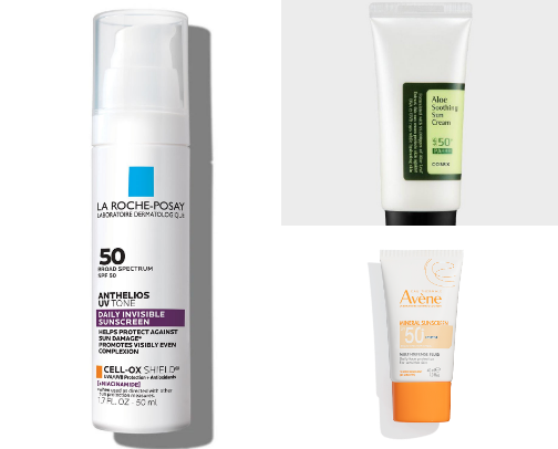 Gentle Sunscreens for Sensitive Skin cover photo collage