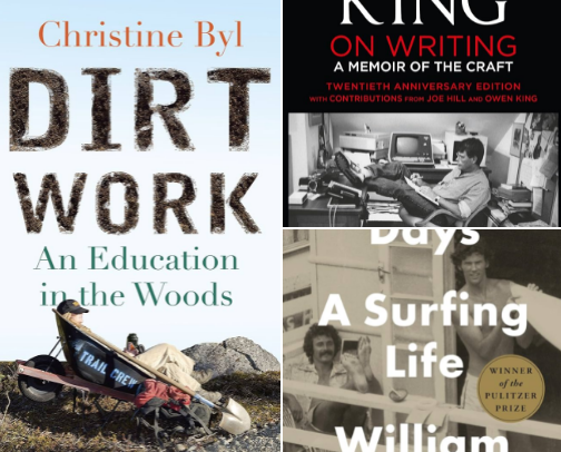 Books on Finding Purpose in our work and pasttimes cover photo collage