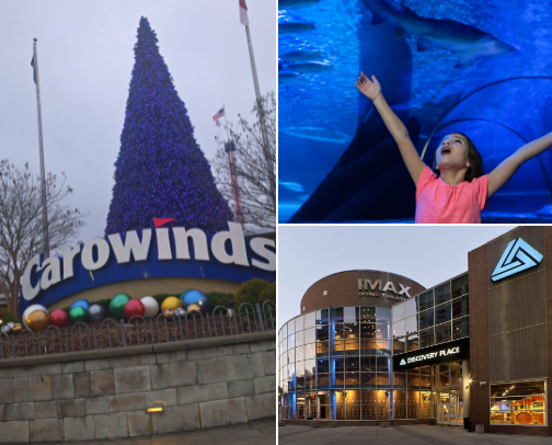 PLACES to take the KIDS in CHARLOTTE cover photo collage