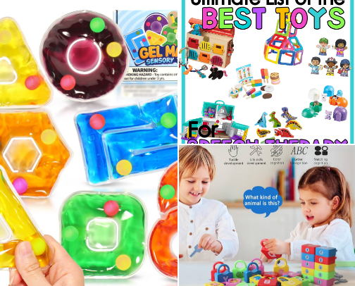Toys for Autistic Children cover photo collage