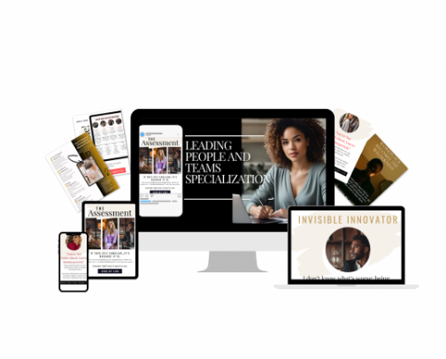 Archetype: Invisibly Brilliant (Misused Genius) cover photo collage