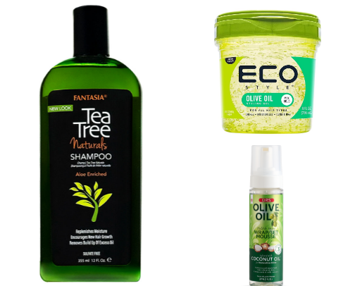 Hair care cover photo collage