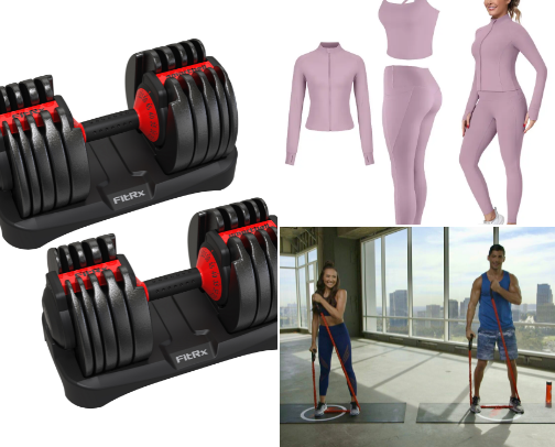 Home Workout cover photo collage