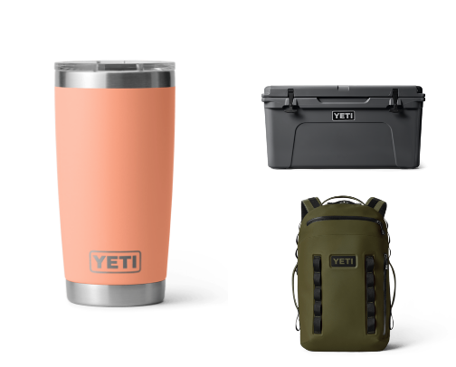 Yeti keeps the cool stuff, cold and hot stuff hot no matter what time of year it is cover photo collage