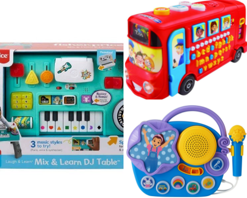 Top Interactive Musical Toys for Babies (Ages 0-24 Months) cover photo collage