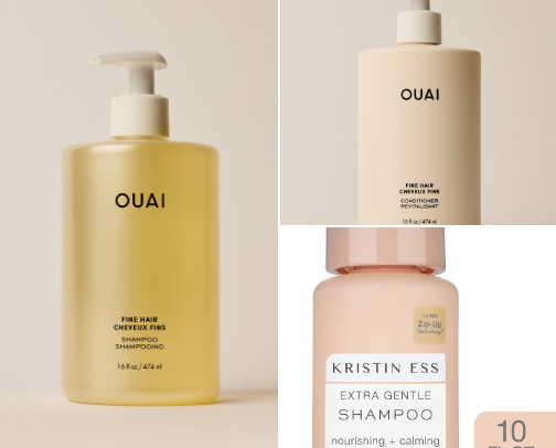 Hair care cover photo collage