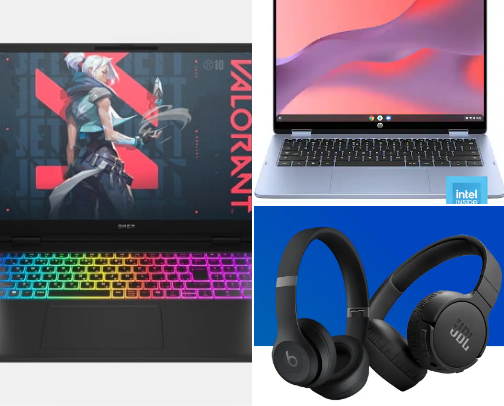 Electronics & Computer Essentials cover photo collage