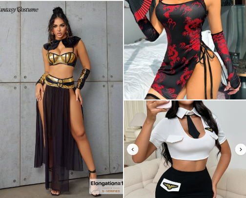 Trendy Halloween Costumes For Women cover photo collage