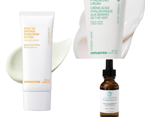 My Non-Negotiable Beauty Routine: Skincare, Hair Care & More for 50+ cover photo collage