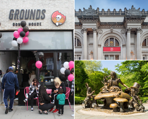 New York places to visit in my empty nest eras cover photo collage