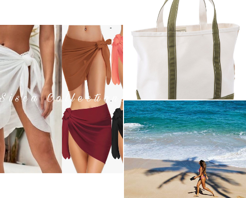 Soak Up the Fun: 20 Essentials for Your Best Beach & Pool Day Ever 🏄‍♀️☀️🌴 cover photo collage
