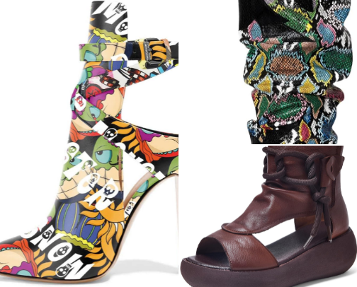 Pretty Ugly Shoes Too Haute To Walk On By cover photo collage