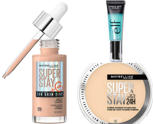 Slay on a Budget❤️‍🔥 Full face of Budget-Friendly Beauty Staples cover photo collage