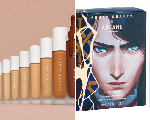 Fenty beauty products I love cover photo collage