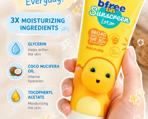 Products for kids cover photo collage