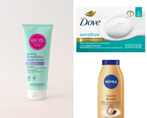 Shower/body care favs🧼🧴 cover photo collage