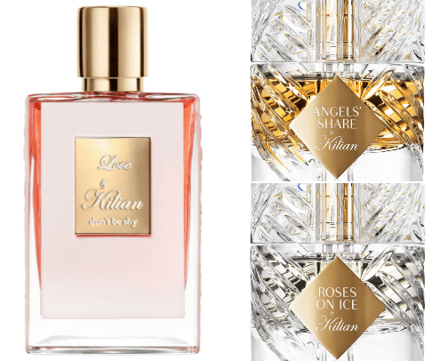 Niche perfumes cover photo collage