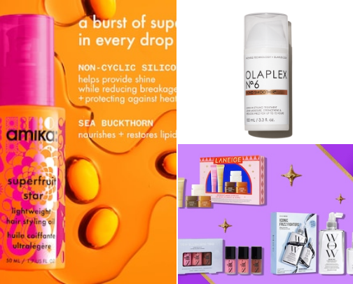 Silk press season cover photo collage