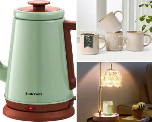 Cozy Girl Christmas Wishlist cover photo collage