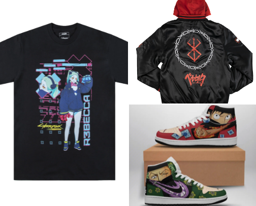 All Anime Clothing cover photo collage